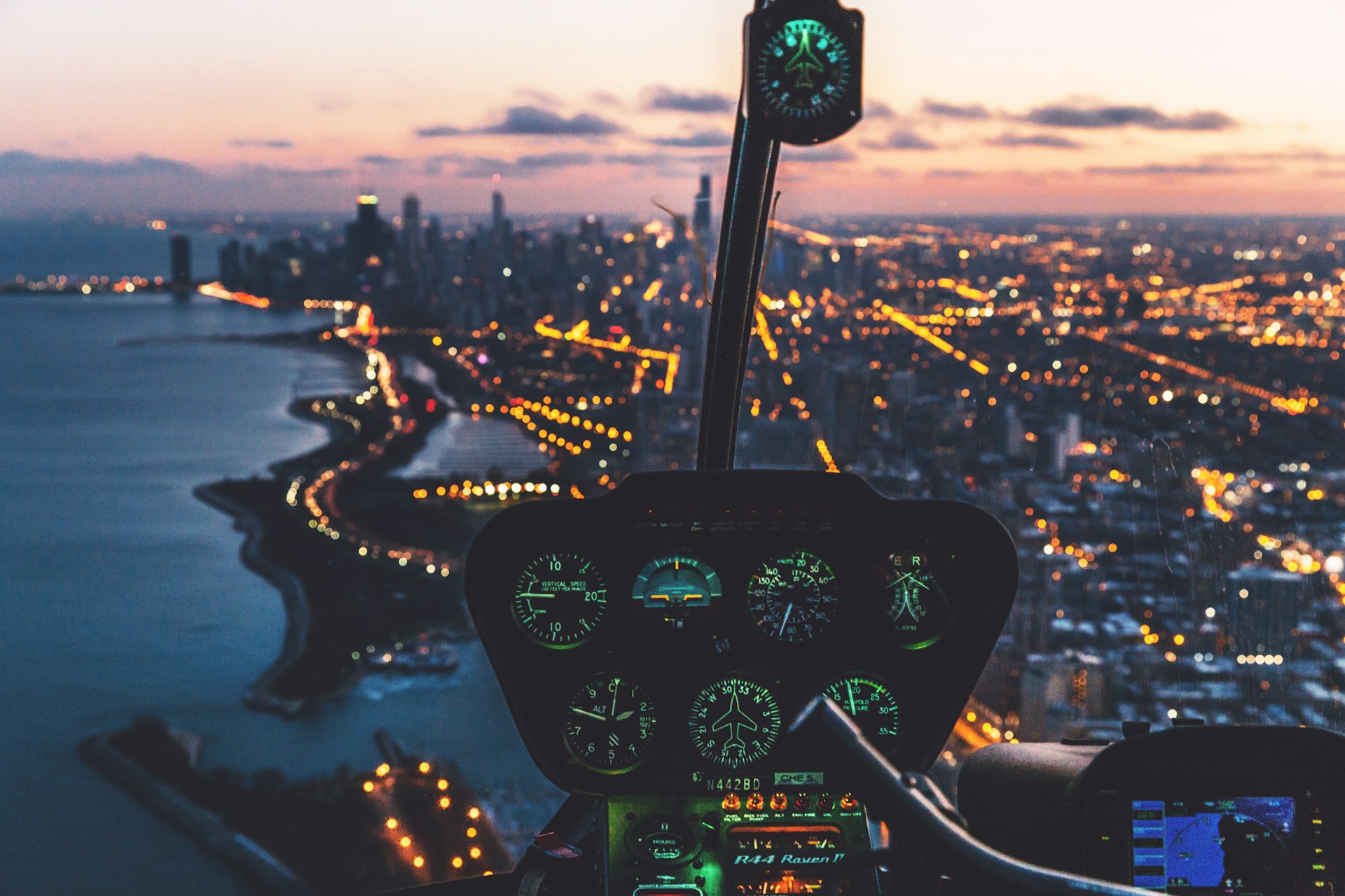 Helicopter cockpit